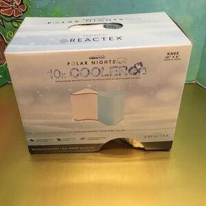 New, Therapedic Polar nights 10X cooler knee Pillow